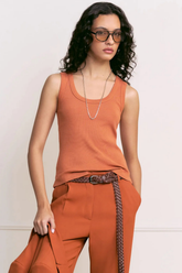 REGATA SCOOP NECK VE26 MARROM GINGER