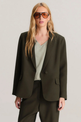 BLAZER DE ALFAIATARIA DOPAMINE CREPE PATOU VE26 EARTH