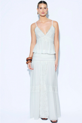 VESTIDO CATALINA LONGO CHIFFON