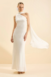 VESTIDO NOEMIA OFF-WHITE