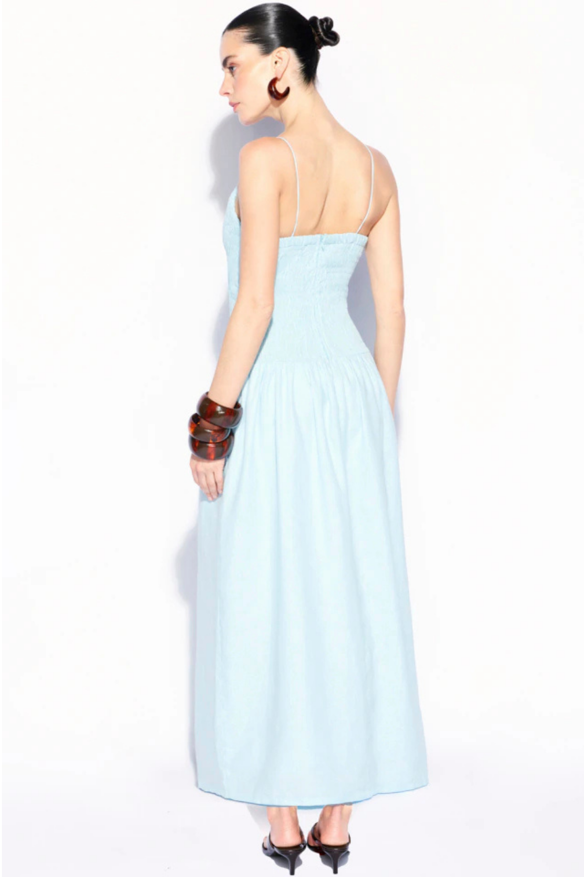 VESTIDO MIDI ARICELLA LINHO