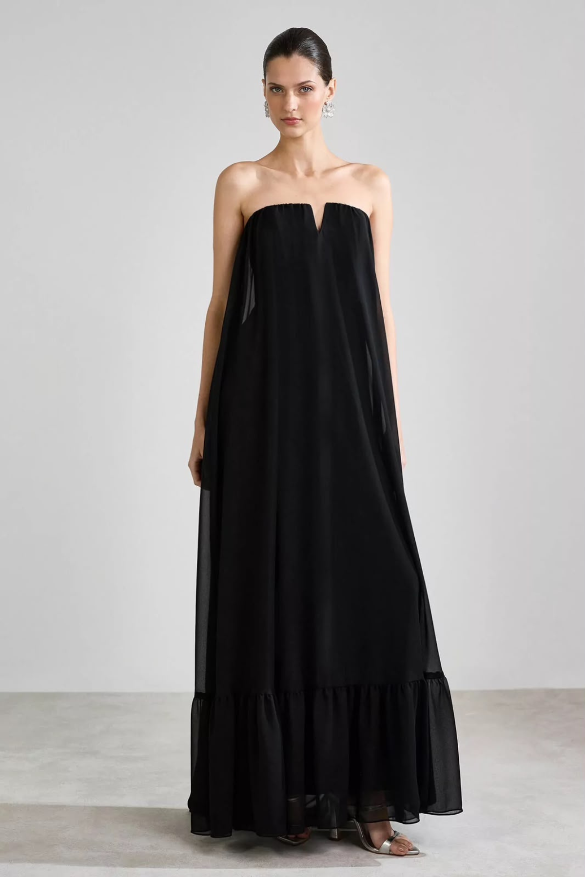 VESTIDO LONGO LILA