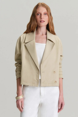 CASACO MINI TRENCH NEUTRAL