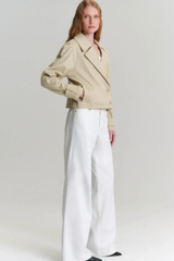 CASACO MINI TRENCH NEUTRAL