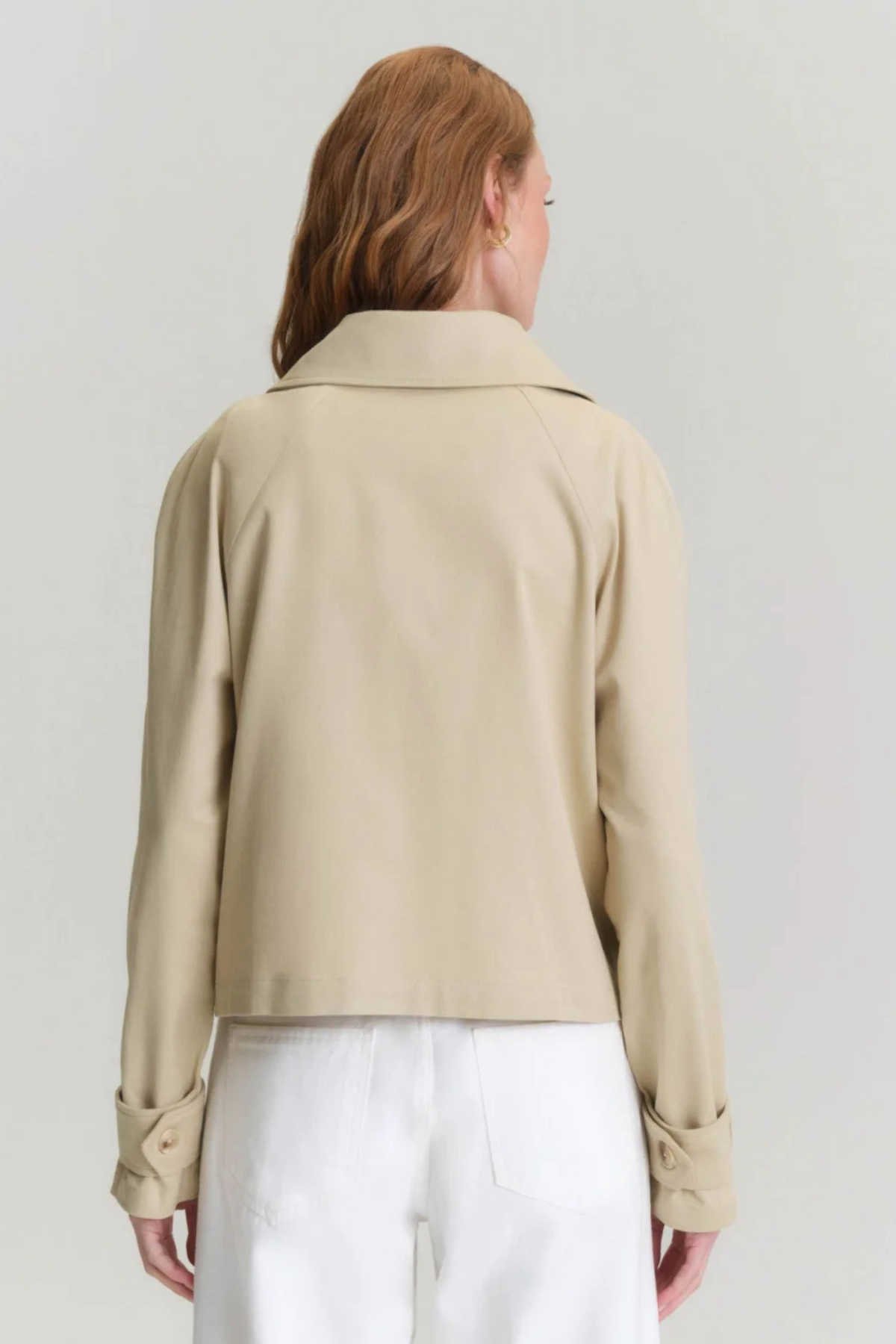 CASACO MINI TRENCH NEUTRAL