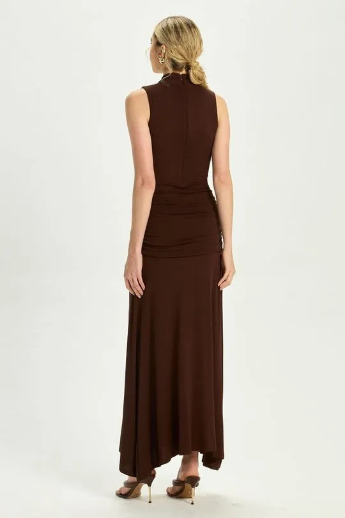 VESTIDO REBECA COFFEE