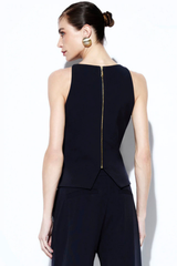 BLUSA ROSE ALFAIATARIA MARINHO