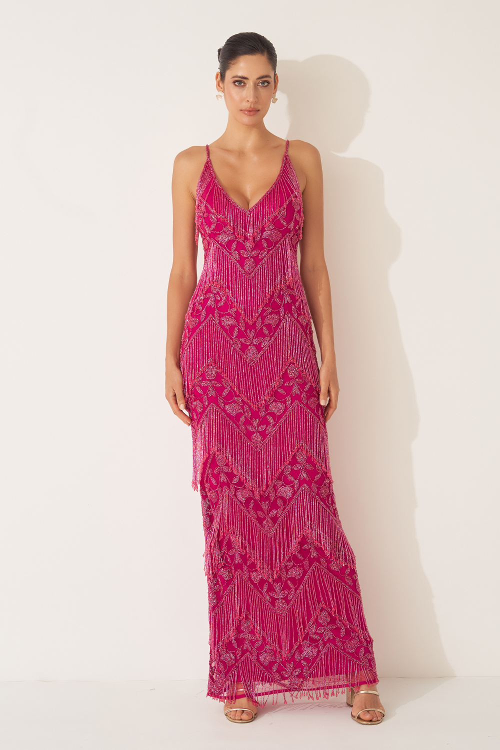 VESTIDO LONGO GISELE PINK