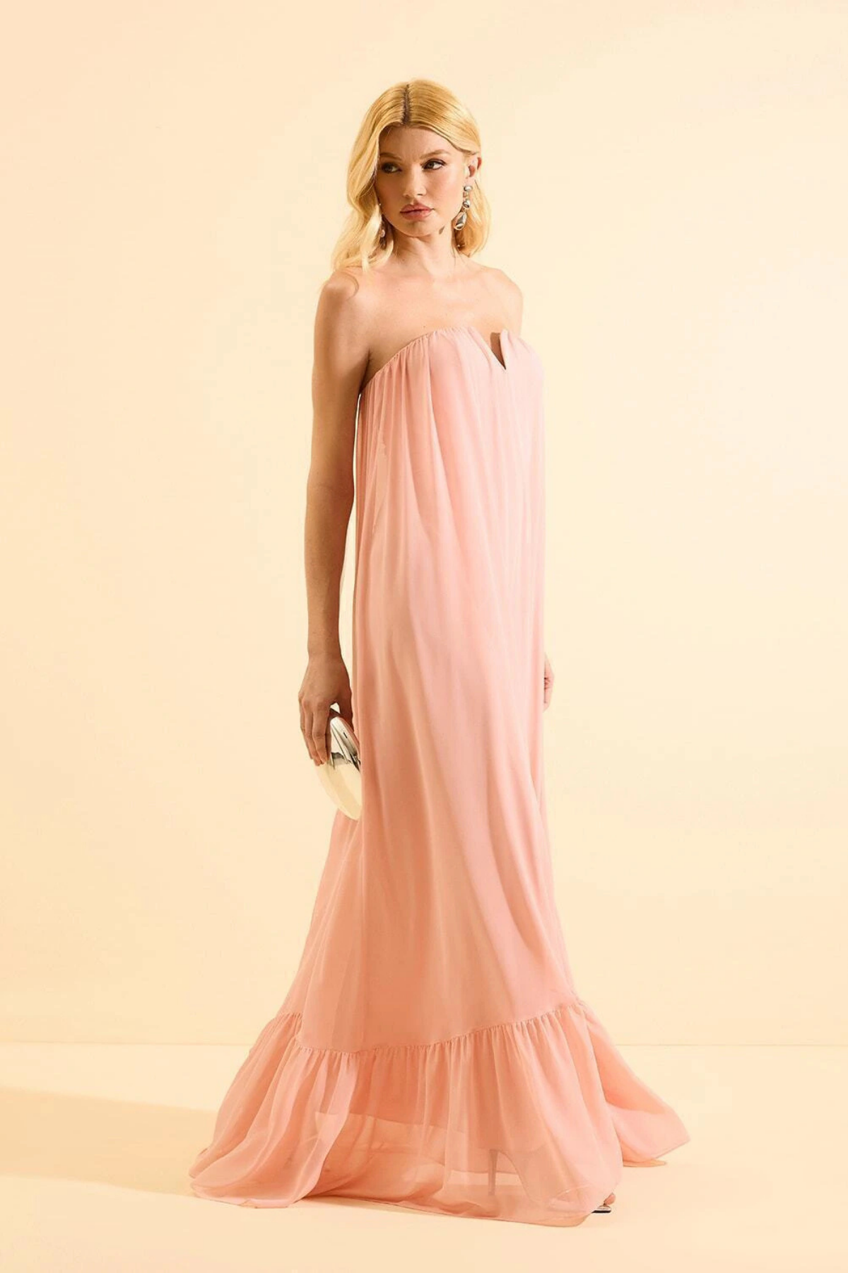 VESTIDO LONGO LILA