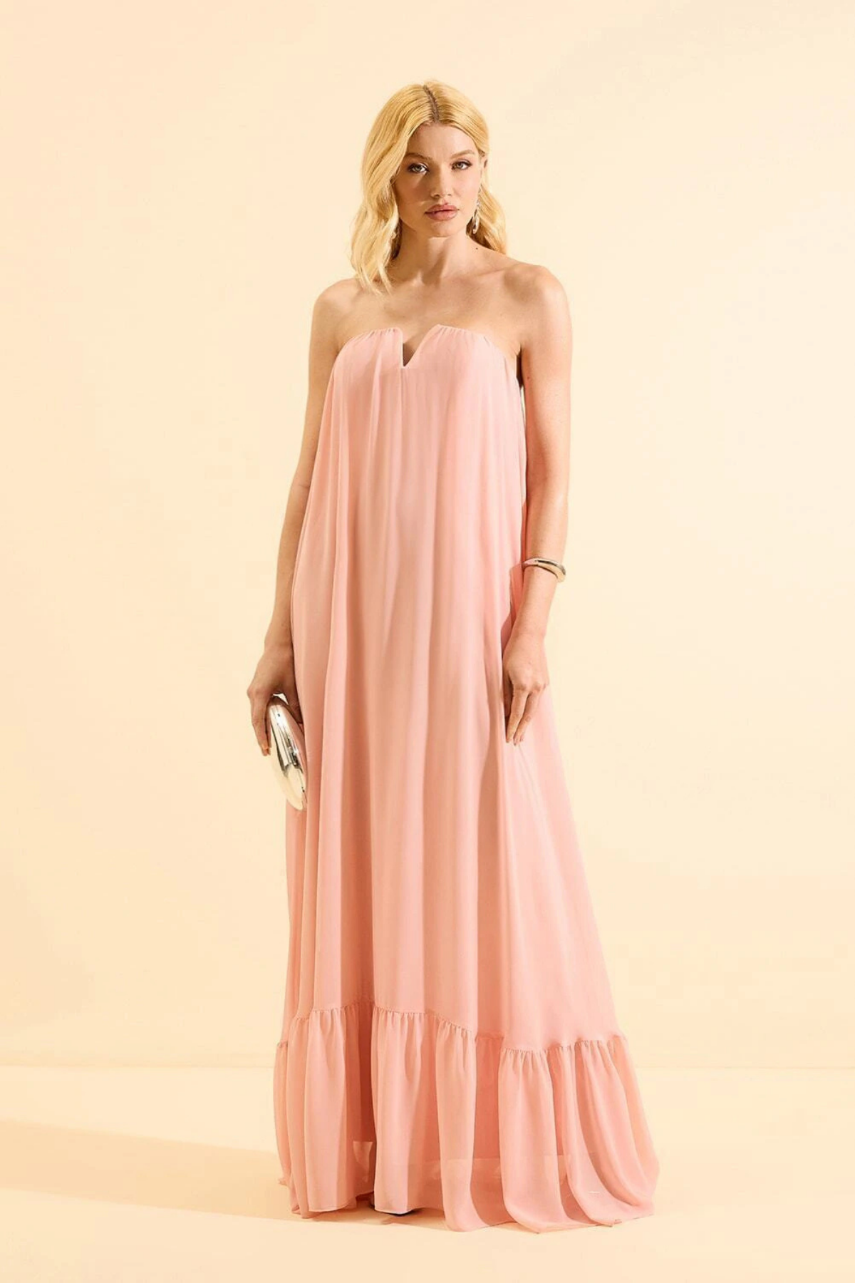 VESTIDO LONGO LILA
