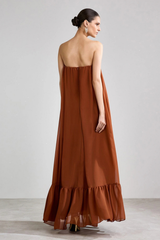VESTIDO LONGO LILA